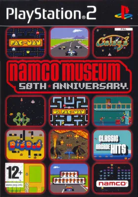 Namco Museum 50th Anniversary box cover front